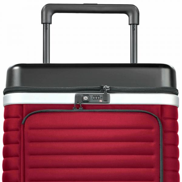 Pull Up | Suitcase Reisekoffer mit patentiertem Regalsystem (cosmo red)